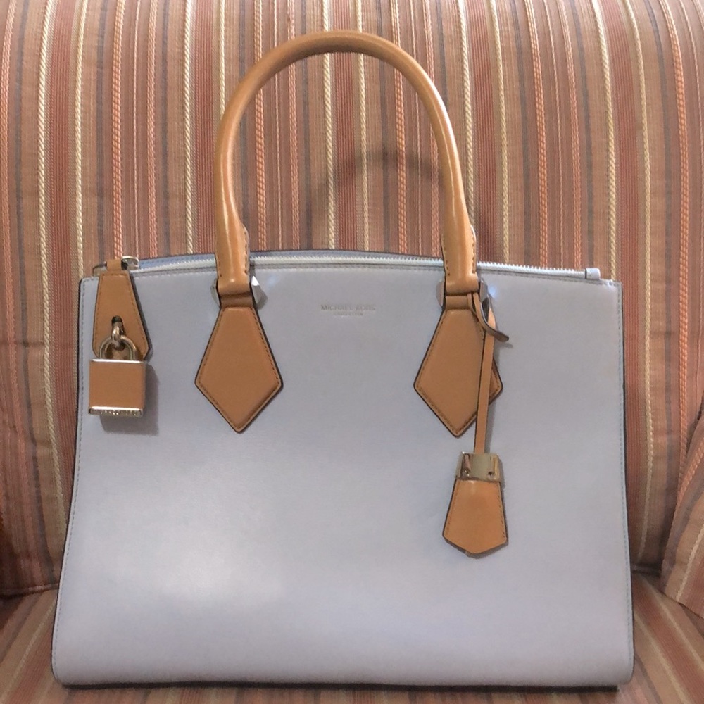 Michael Kors Collection Periwinkle Blue Casey Tote